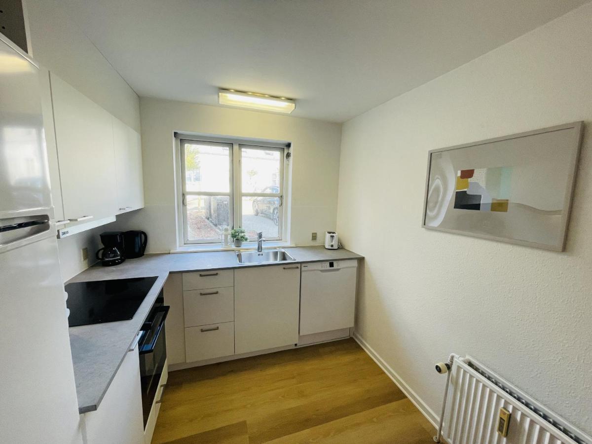 Aday - Central Terrace Apartment In Hjørring المظهر الخارجي الصورة